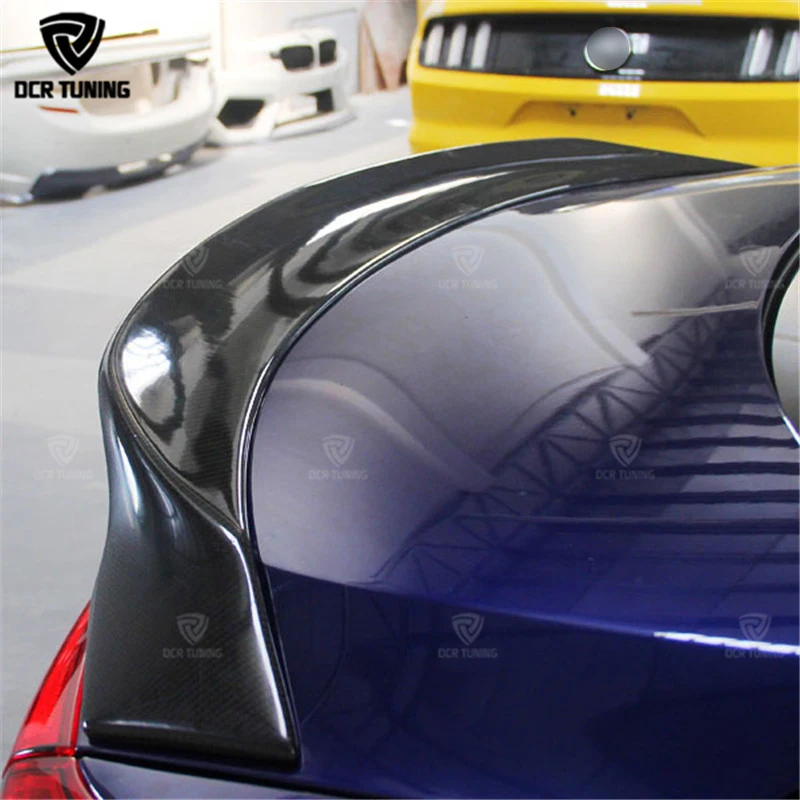 ASPEC стиль углеродное волокно задний багажник спойлер губы для Maserati Ghibli