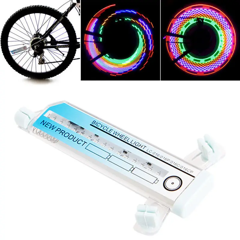 

32led Bicycle Hot Wheels Wheel Light Spoke Lights Double-Sided Hot Wheels Cycling Fixture 80G