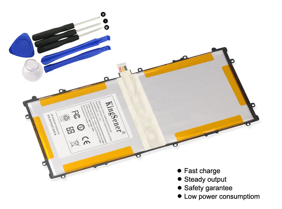 Новый Сменный аккумулятор KingSener SP3496A8H для Samsung Google Nexus 10 GT P8110 HA32ARB Tablet Battery 9000 мАч +