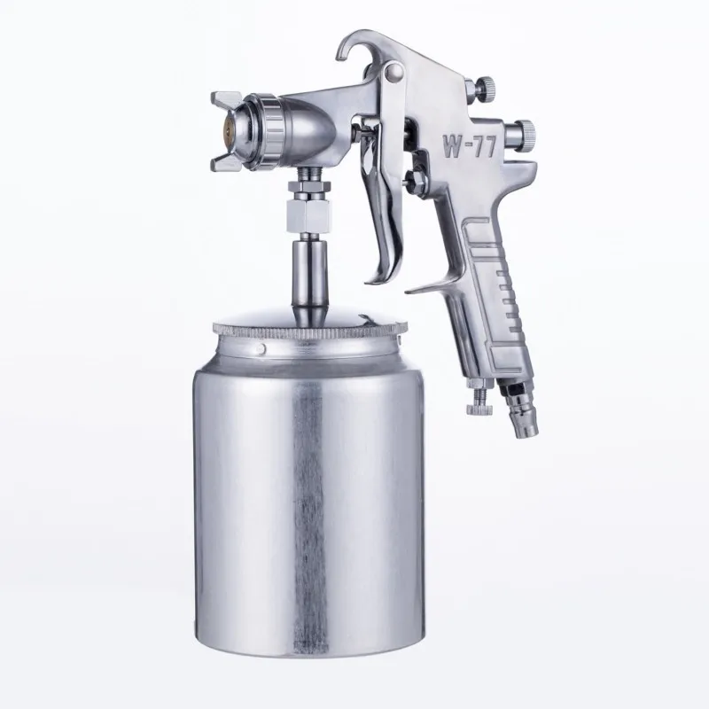 

Spray gun W77 spray paint latex paint furniture car primer paint under the pot pneumatic large diameter 2.0mm high atomization