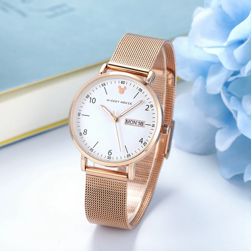 Big Sale Young Lady Fashion Trendy Watch Woman Leather Strap Wristwatch Stainless Stell Band Clock Female Time Girl Hour Kid Top enlarge