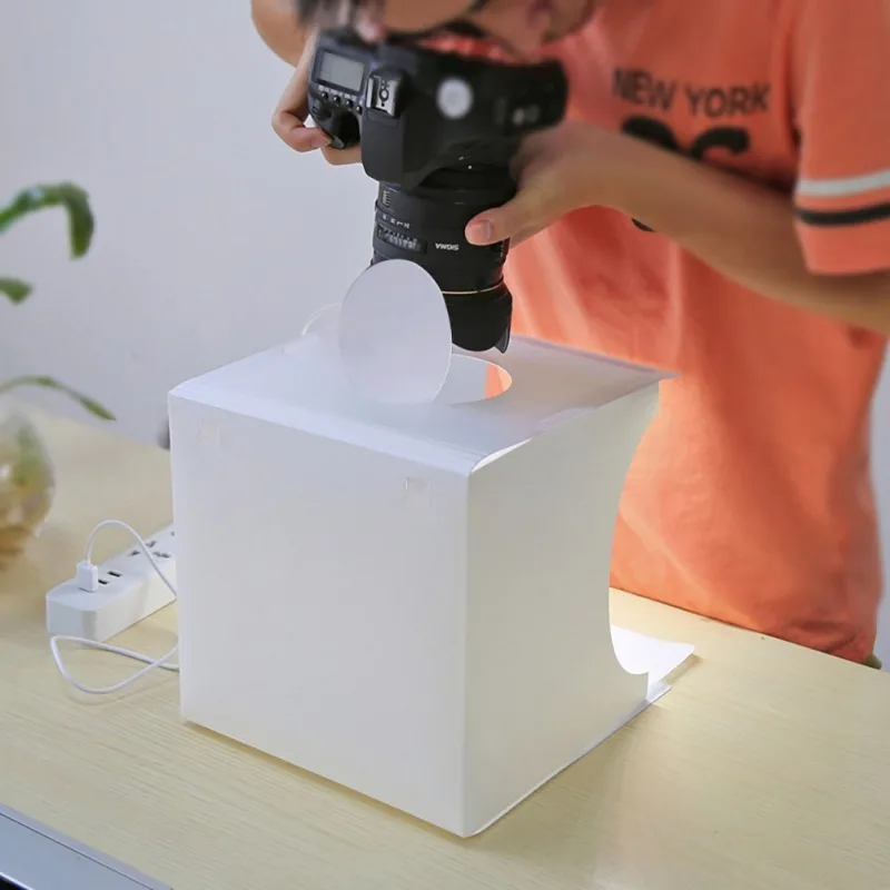 Портативная палатка для фотосъемки складной Одноместный/двойной светодиодный