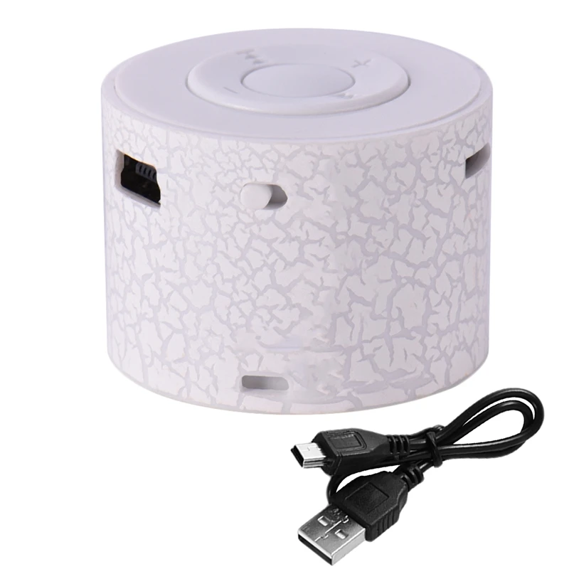 Портативный мини стерео динамик маленький громкий ручной микрофон TF SD карта u