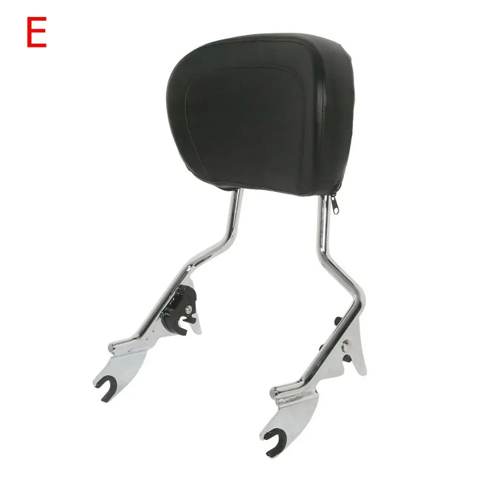 Мотоцикл пассажирская спинка Чемодан стойка для док станции Harley Touring Street Glide Road King