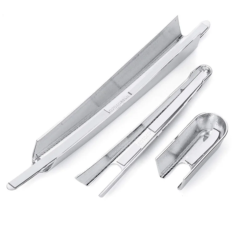 ABS хромированная отделка заднего стеклоочистителя наклейка защита окна Крышка