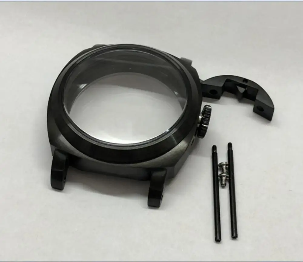 

Sapphire crystal High quality 316L Stainless steel polished & brushed & PVD watch cases fit ETA 6497/6498 movement 030A