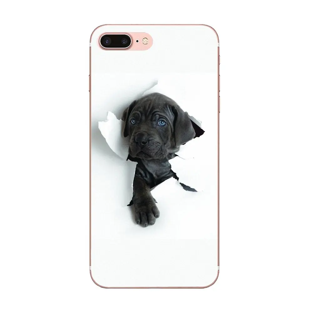 Задние крышки Slim щенки Лабрадора для Sony Xperia Z Z1 Z2 Z3 Z4 Z5 compact Mini M2 M4 M5 T3 E3 E5 XA XA1 XZ