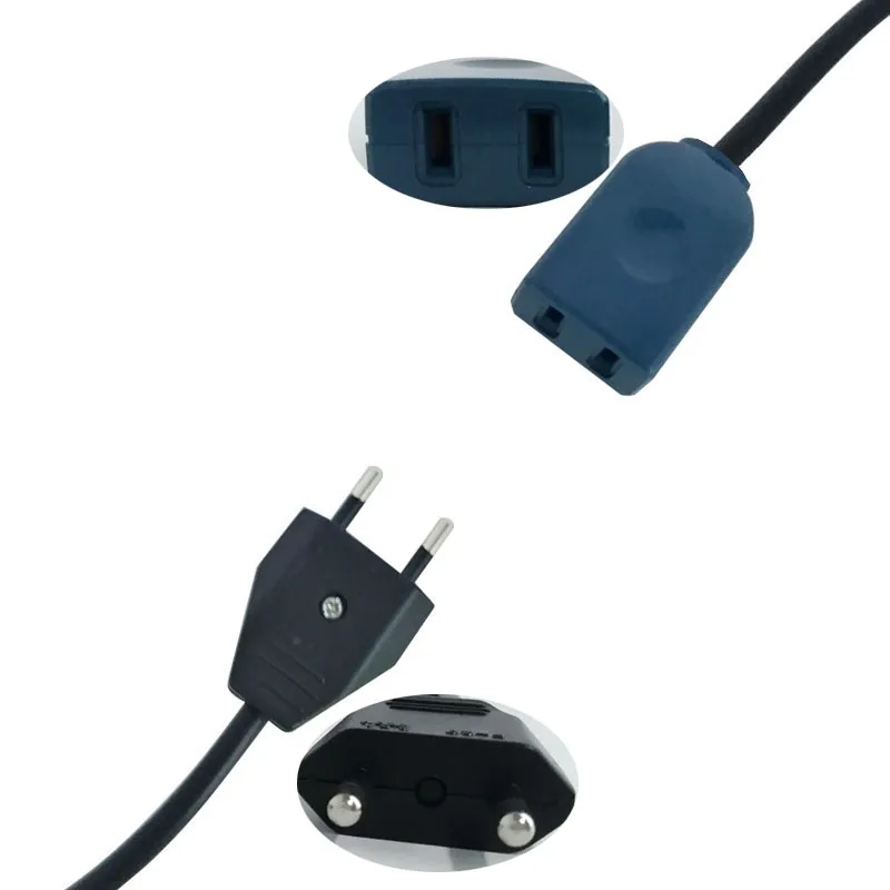 2 контактный удлинитель с европейской вилкой на американскую розетку кабель для