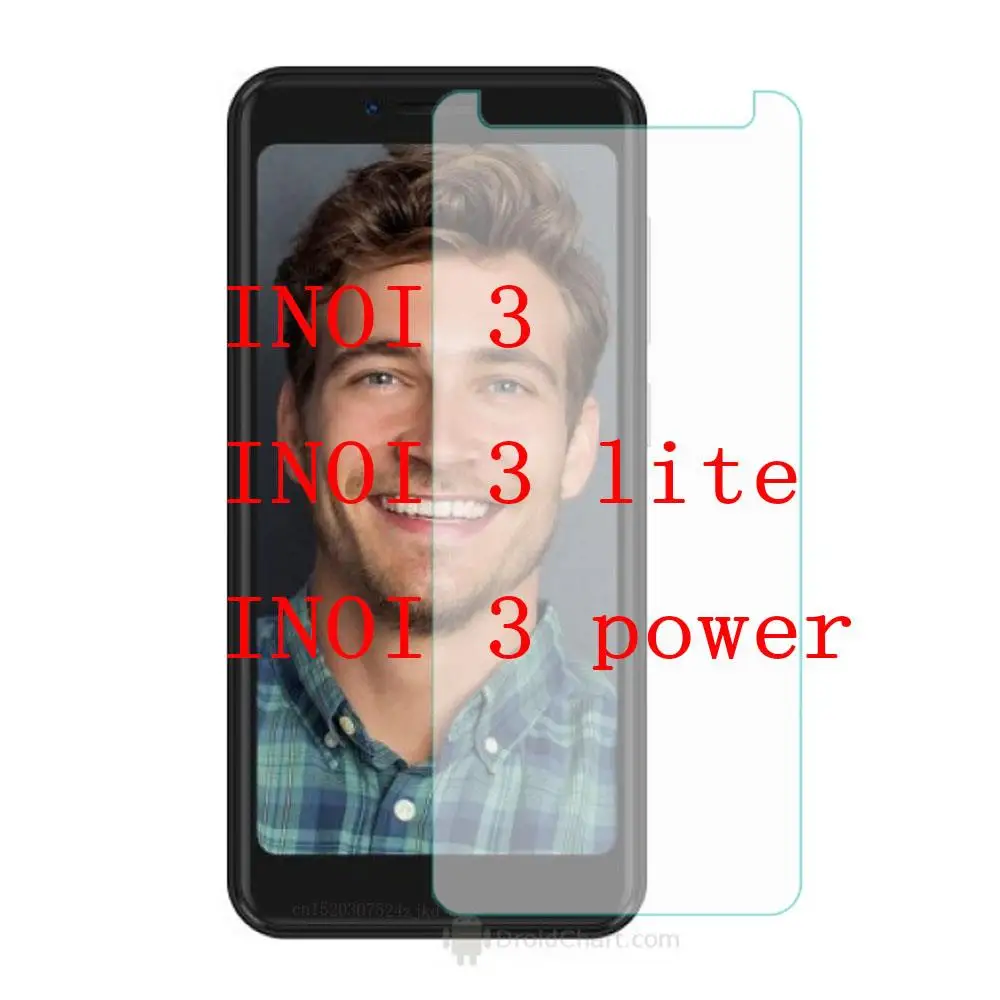 Закаленное стекло 2.5D 9H для INOI 3 power Lite защита экрана Высококачественная