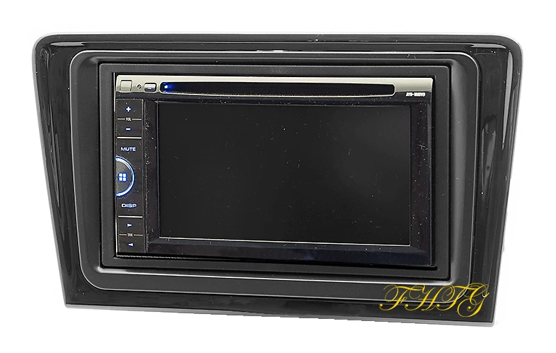 Панель для автомобильного радио панель gps-навигатора подходит 2013 Volkswagen Bora (UV Black)