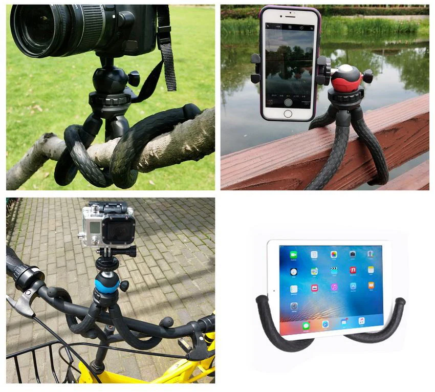 Штатив с осьминогом Selens мини Портативный Гибкий штатив Горилла Pod + шаровая