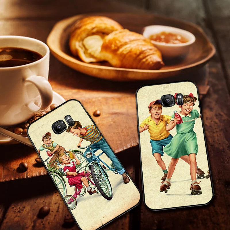 Чехлы для мобильных телефонов samsung A5 3 6 7 8 9 10 A10 A20 30 40 50 60 70 M40 Мягкая силиконовая