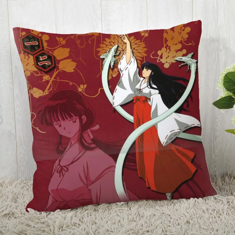 Наволочка с принтом InuYasha на заказ, наволочка для дома, декоративная наволочка, индивидуальный подарок 45x45 см A19.11.8 - Цвет: 5