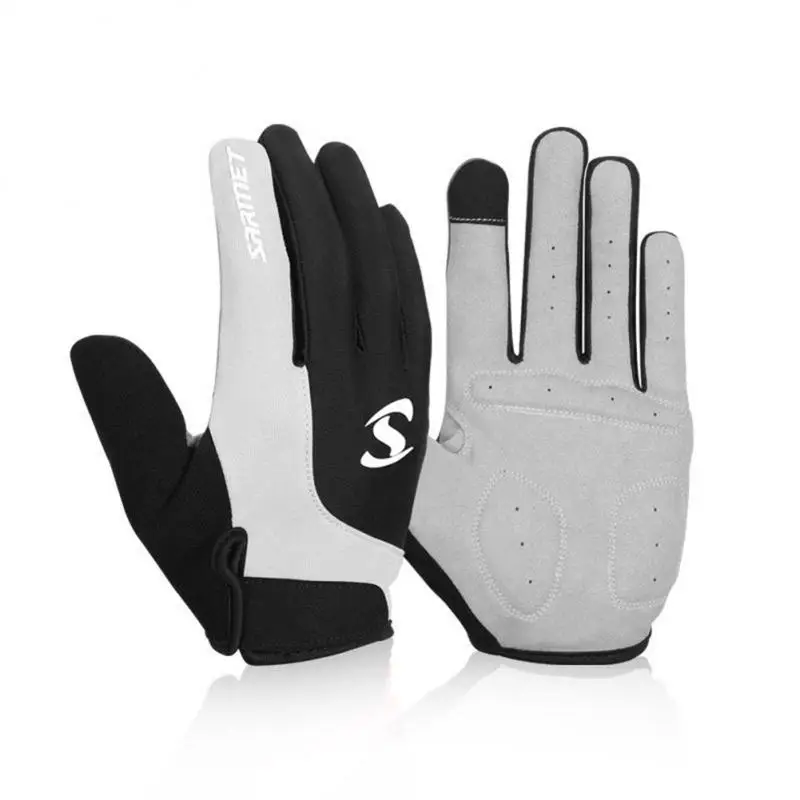 

new Touch Screen Long Full Fingers Gel Sports bike Cycling Gloves MTB Road Bike Riding Racing Gloves Women Men Bicycle Gloves