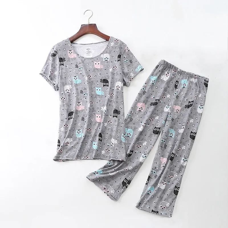 Летняя женская повседневная обувь Обувь с рисунком Пижамные комплекты женские