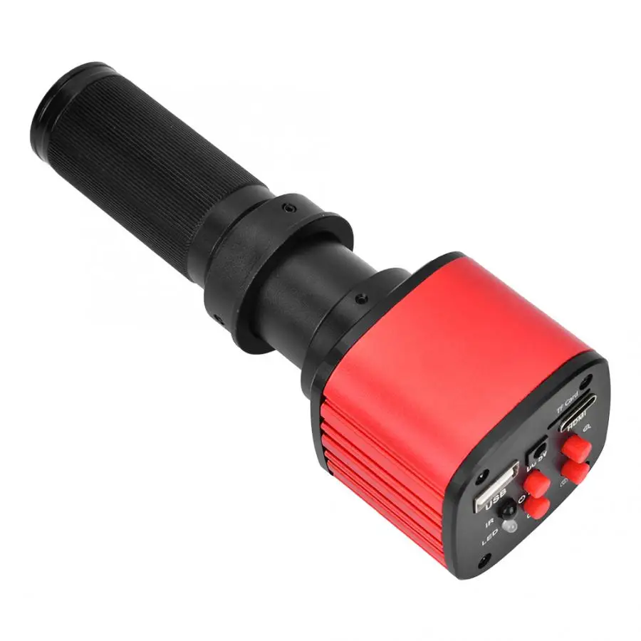 1080P HDMI 4608x3456 USB C Mount электронный промышленный микроскоп камера 100 240V микроскоп|Микроскопы| |