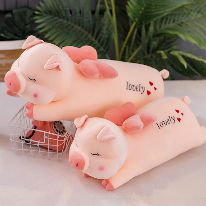 

Plush Stuffed Pig Toy Soft Cute Decoration for Children Kids Gift Women Home NSV775