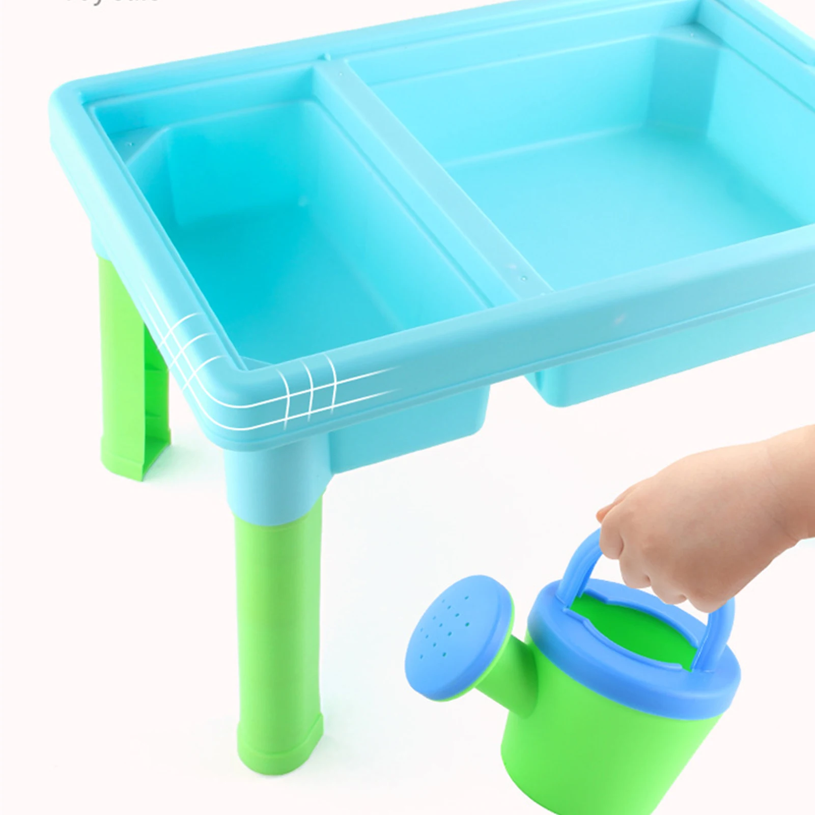 

Kids Sand and Water Table with Play Tent Set Toddler Beach Toys