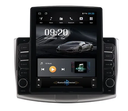 Автомобильный мультимедийный плеер на Android 10 восемь ядер экран 9 7 дюйма GPS для