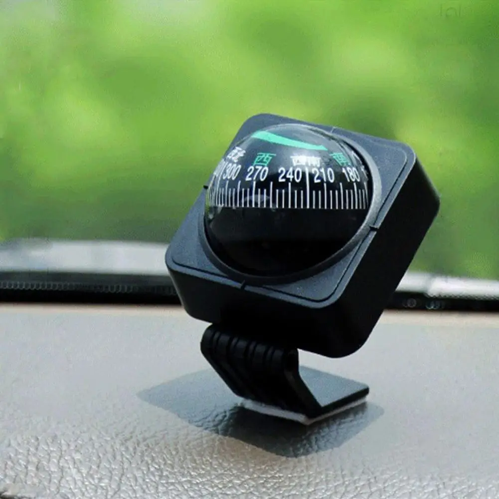 Автомобильная приборная панель регулируемый угол компас навигация шар декор