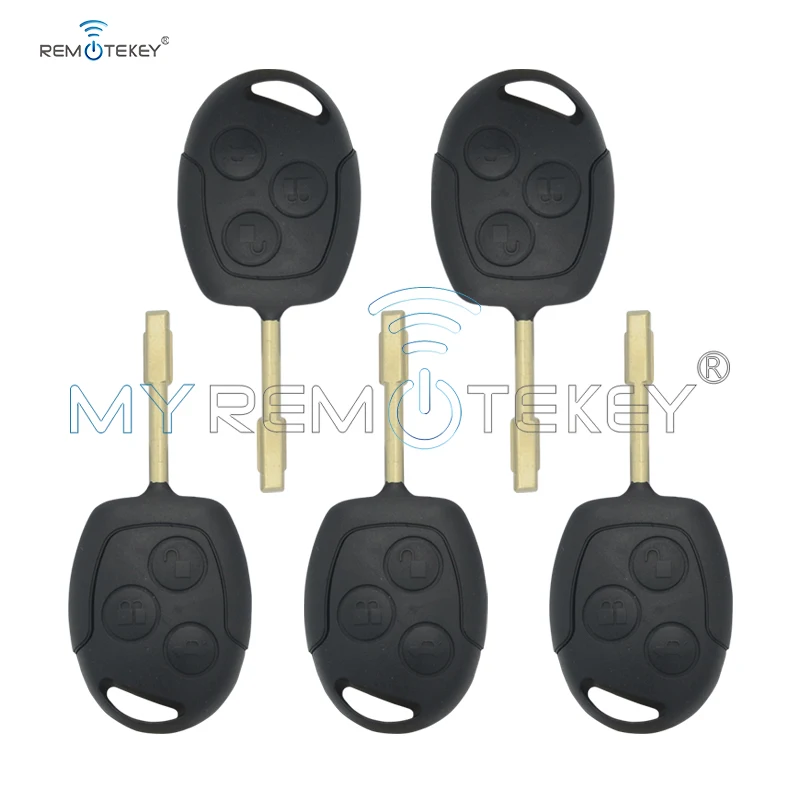 Remtekey 5 шт. 2S6T15K601AB 433 МГц 3 кнопки ID63 лезвие для Ford Focus C Max S Mondeo Fiesta Fusion 2006 2007 2008 2009