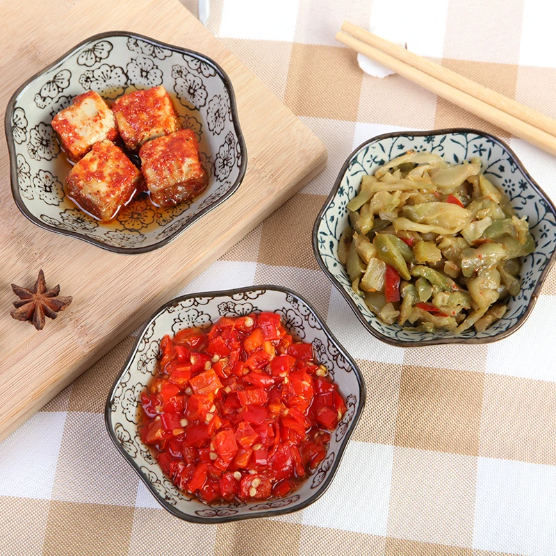 Китайские традиционные керамические блюда креативные мини фруктовые закуски