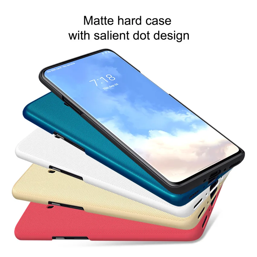 Для Oneplus 7t pro Чехол чехол NILLKIN приталенный Чехол s для Oneplus 7t pro Высокое качество Супер Матовый экран для Oneplus 7t pro