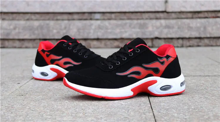 

2021 New Mens Shoes Sports Casual Shoes Breathable Outdoor Men' Sneakers Air Cushion Jogging Shoes Tennis Masculino Shoes Black