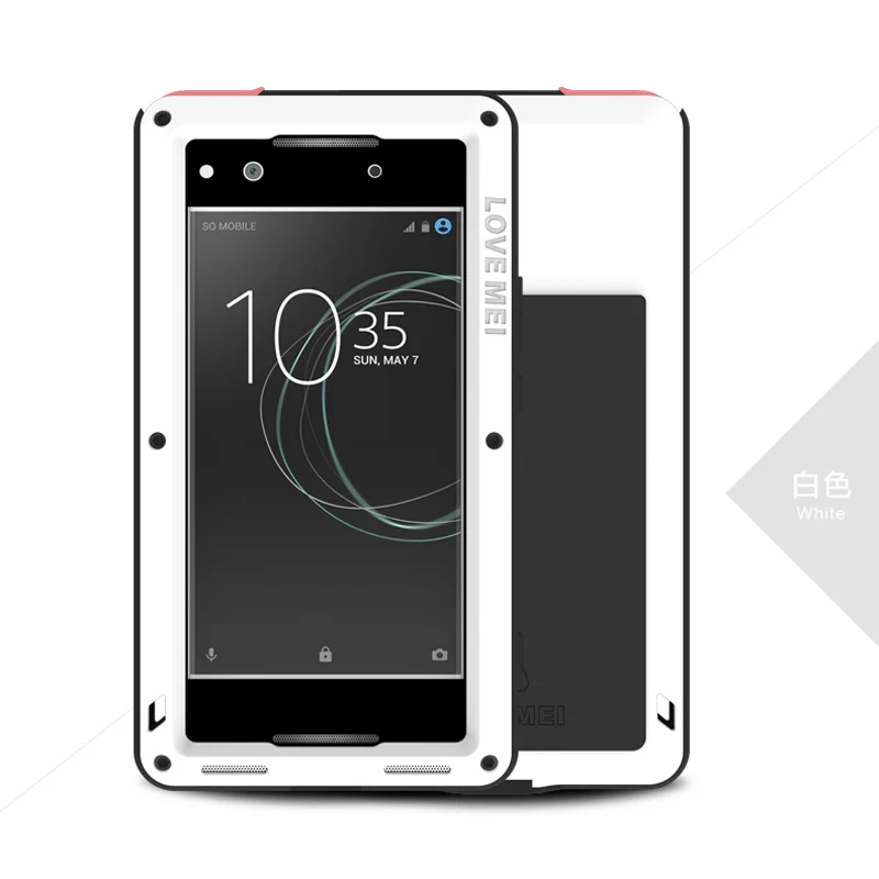 Чехол с полным покрытием 360 градусов для SONY Xperia XA1 ультра ударопрочный