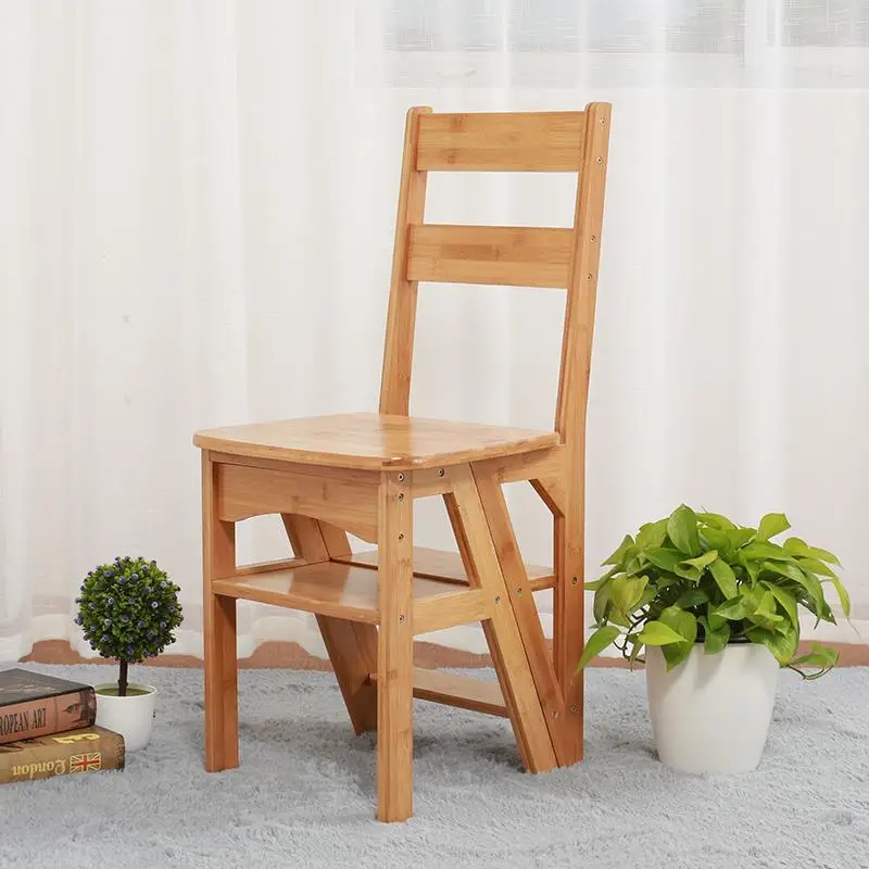 Оттоманский маленький складной внутренний стул Sgabelli Cucina Escalera Para Cocina Scaletta Legno Escaleta
