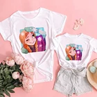 Мама и дочь, одежда для всей семьи, футболки Холодное сердце II принцессы Анна; Спортивная одежда для всей семьи; Комплекты повседневной детской одежды сестры футболка
