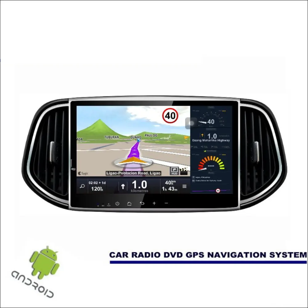 Мультимедийный плеер для Kia KX3 2015-2017 Автомобильная магнитола с GPS-навигацией радио