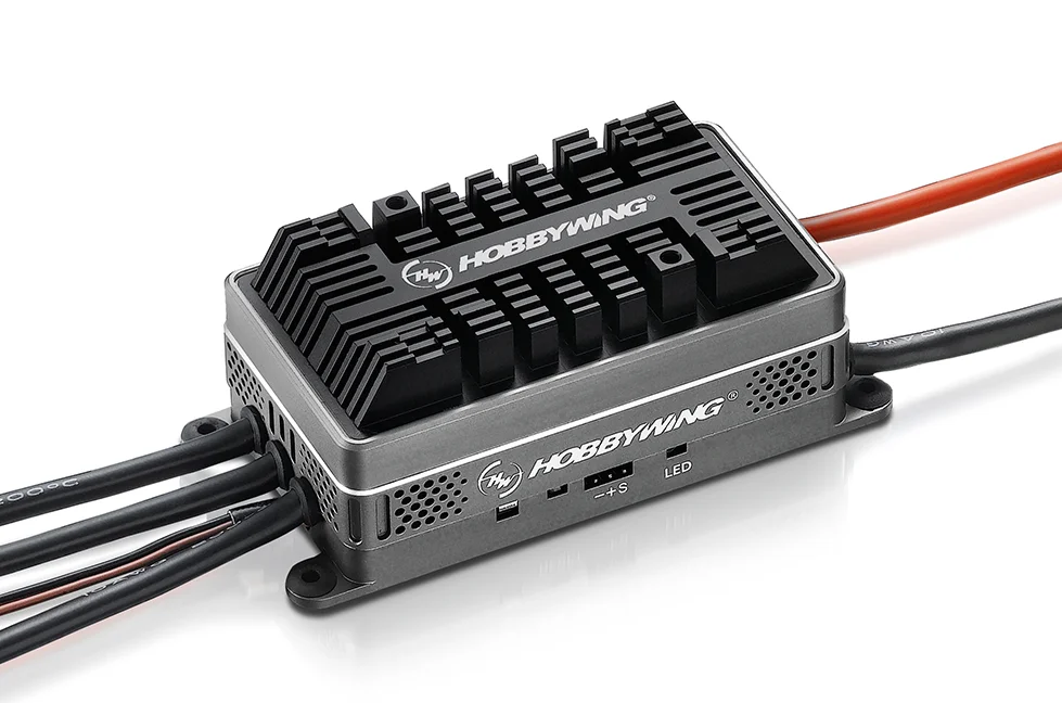 Оригинальный бесщеточный двигатель Hobbywing Platinum HV 200A OPTO V4 ESC 6 14S для