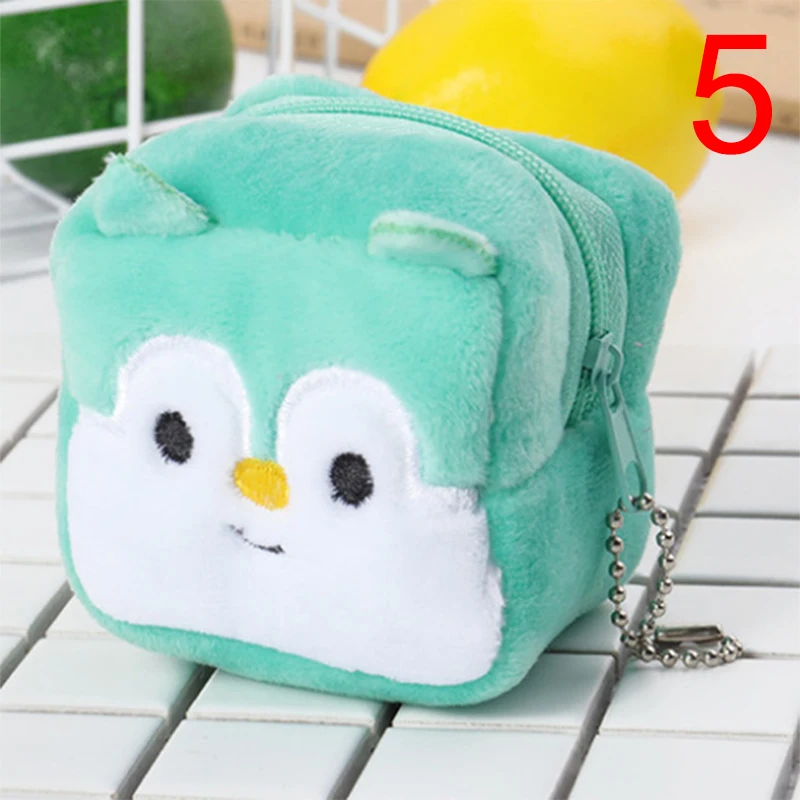 11 стилей мини кавайный мультяшный панда/лягушка/птица Детский плюшевый Кошелек