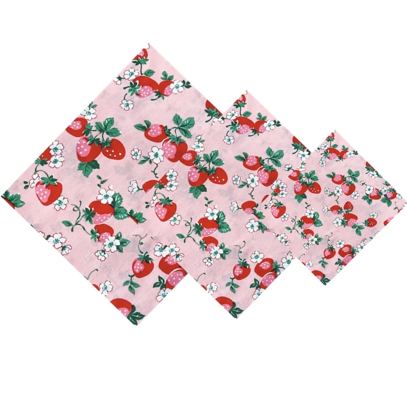 Устойчивая пищевая обертка из пчелиного воска многоразовая герметичная