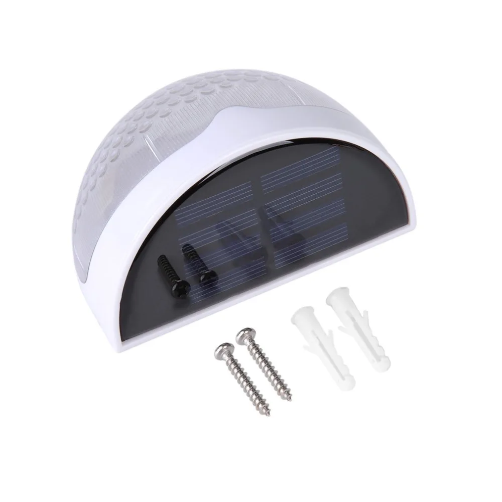 Водонепроницаемый 6 светодиодный светильник на солнечной батарее наружный