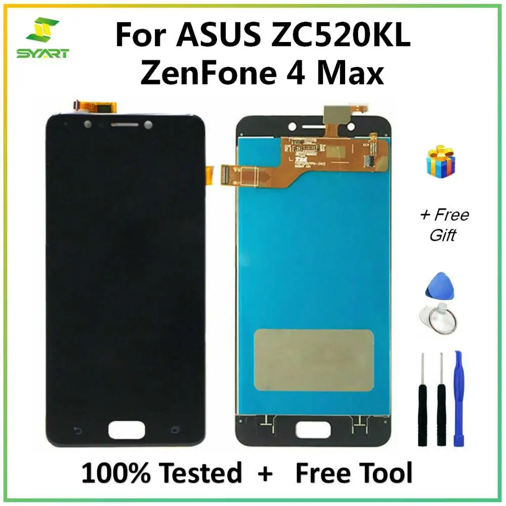 Для ASUS ZenFone 4 Max ZC520KL ЖК дисплей с сенсорным экраном Экран дигитайзер для сборки