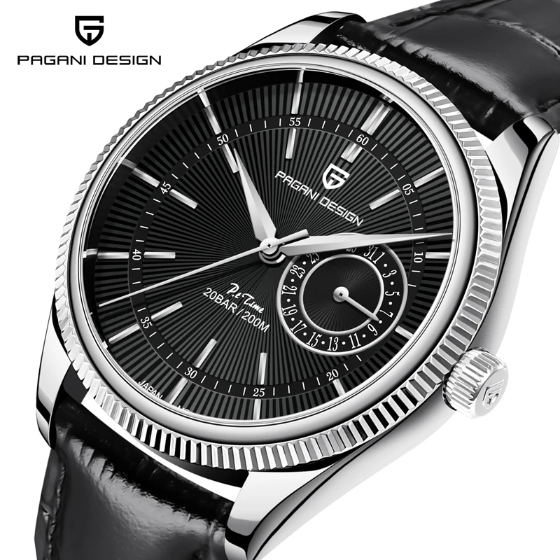 2023 Men's Watches PAGANI DESIGN Men Quartz Wristwatches Sport Watch Men Waterproof VH65 Military Leather Business Reloj Hombre