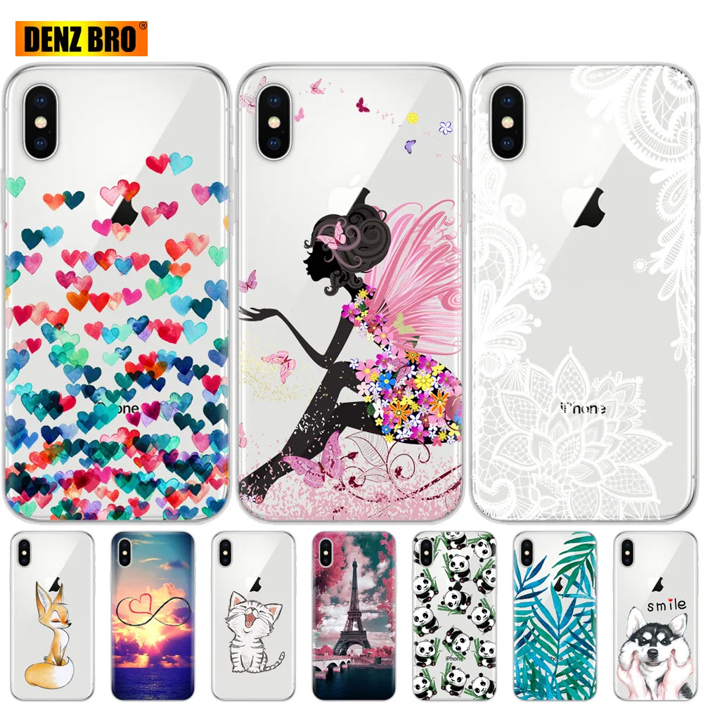 Силиконовый чехол для телефона iphone X XS XR 10 чехлы xs max etui бампер задняя крышка