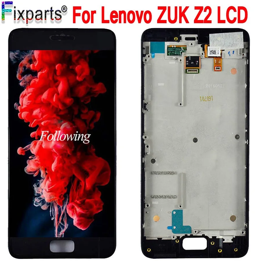 Протестированный для lenovo ZUK Z2 ЖК-дисплей кодирующий преобразователь сенсорного экрана в сборе для lenovo ZUK Z2 ЖК-экран Запасные части