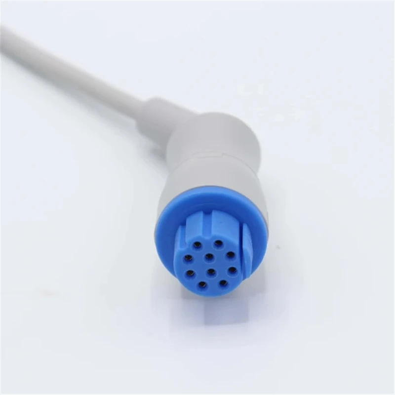 Совместимый 10 контактный кабель ECG Datex Ohmeda 3 провода разъем IEC/AHA|aha| |