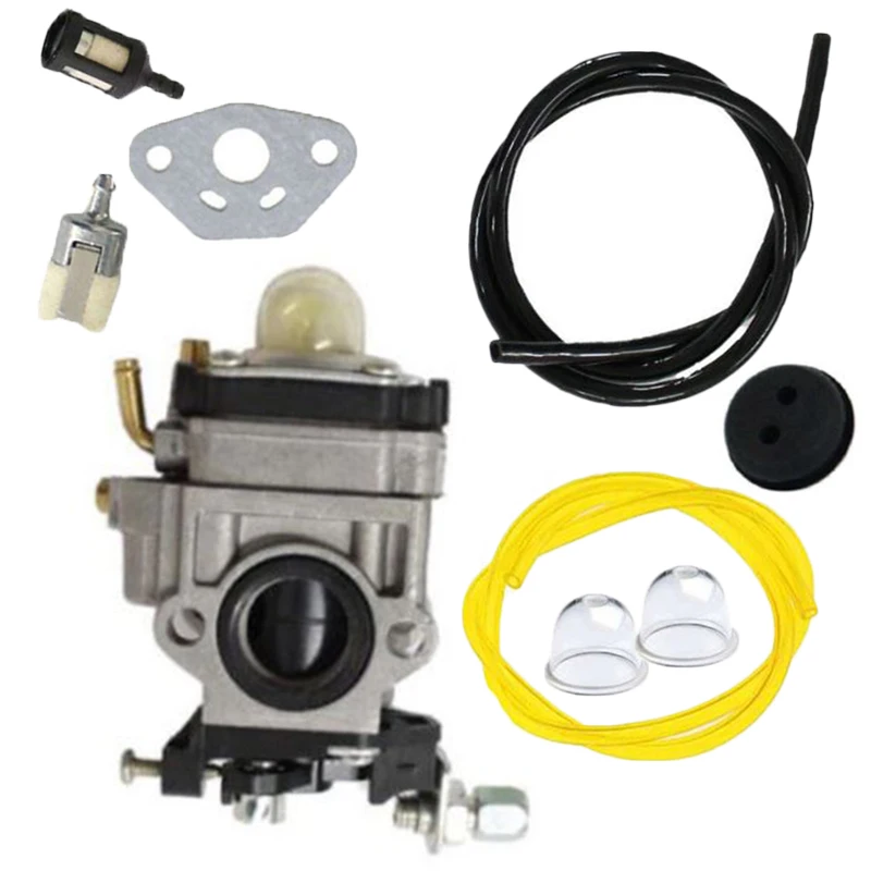 Карбюратор ПОДХОДИТ для VICTA TTS2226 AB Whipper Snipper триммер вложение топливной