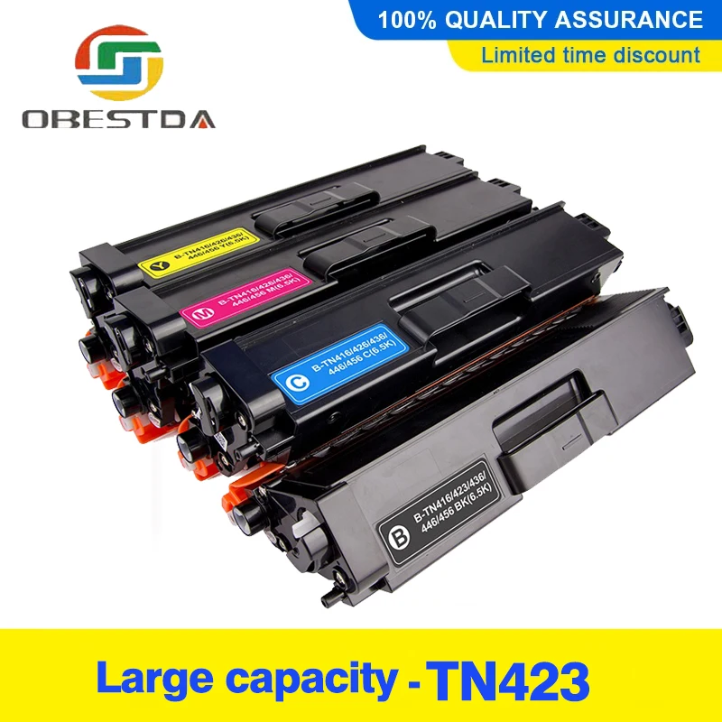 Toner Cartridges  Compatible TN 423 TN423  For Brother TN423/451/471 HL-L8260CDW HL-L8360CDW MFC-L8900CDW High Capacity