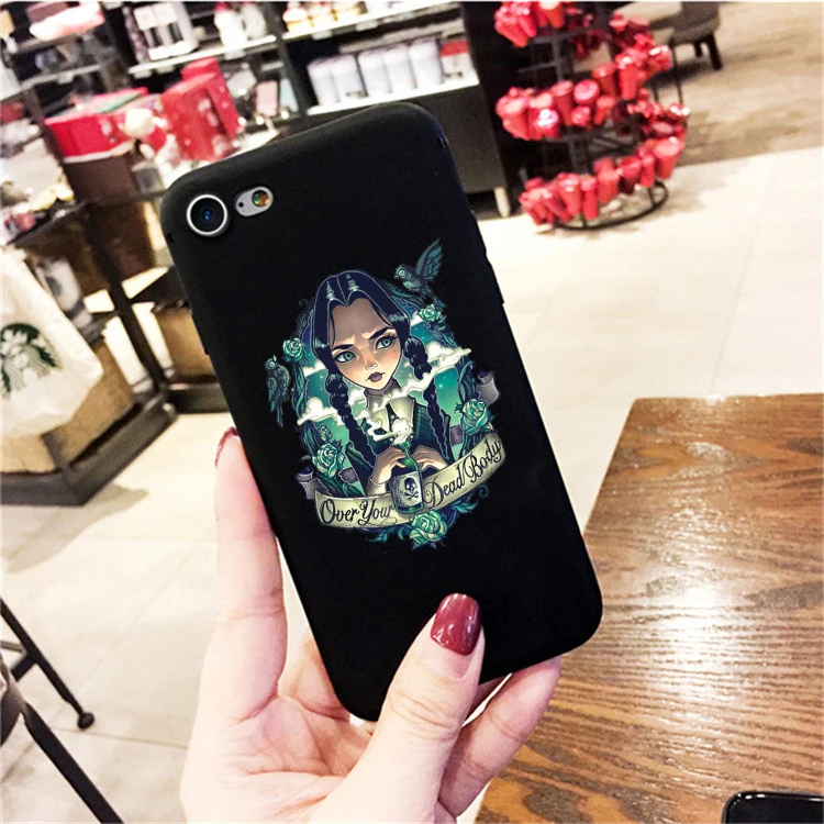 22917 Среда Addams семейный цветной Мягкий силиконовый чехол для телефона iphone 6/6s, 6 Plus/6s Plus, 7/8, 7 Plus/8 Plus, X, XS, XR, XSMax - Цвет: 22917