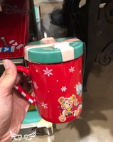 disney mugs christmas daffy bear star dailu ceramic mugs home lovers milk mugs gift mugs coffee cups with lid