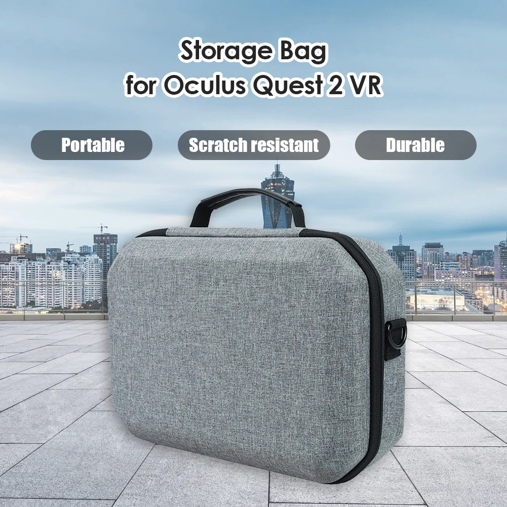 

Чехол для Oculus Quest 2, жесткий, с плечевым ремнем