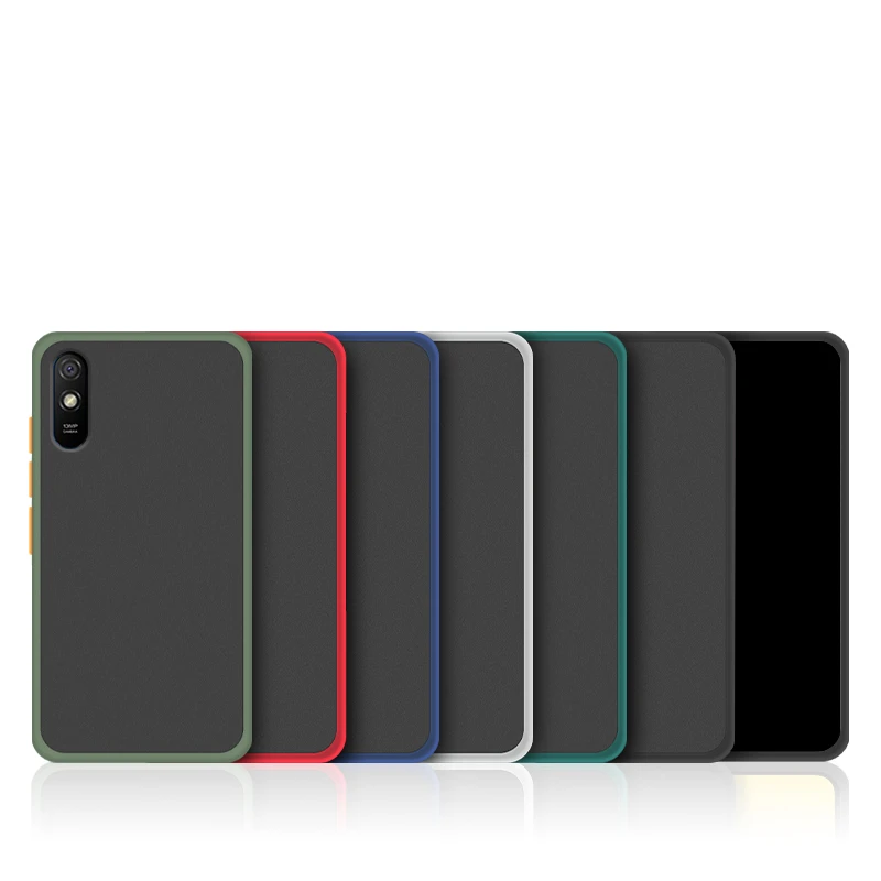 

Matte Bumper For Xiaomi Redmi Note 9 Case For Redmi 9A 9 9C Note 9 9S Cover Shockproof Protective Phone Case For Redmi Note 9