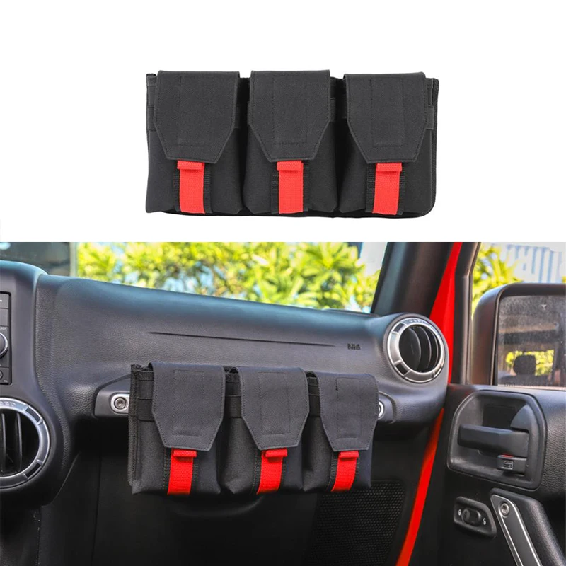 

Co-Pilot Organizer Armrest Storage for Jeep Wrangler JK JL 2007- 2019 Sports Rubicon Passenger Side Storage Bags Car Accessories