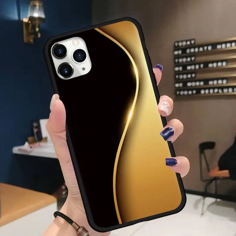 

Fashion luxury original geometry Phone Case for iPhone 11 12 pro XS MAX 8 7 6 6S Plus X 5S SE 2020 XR Soft silicone