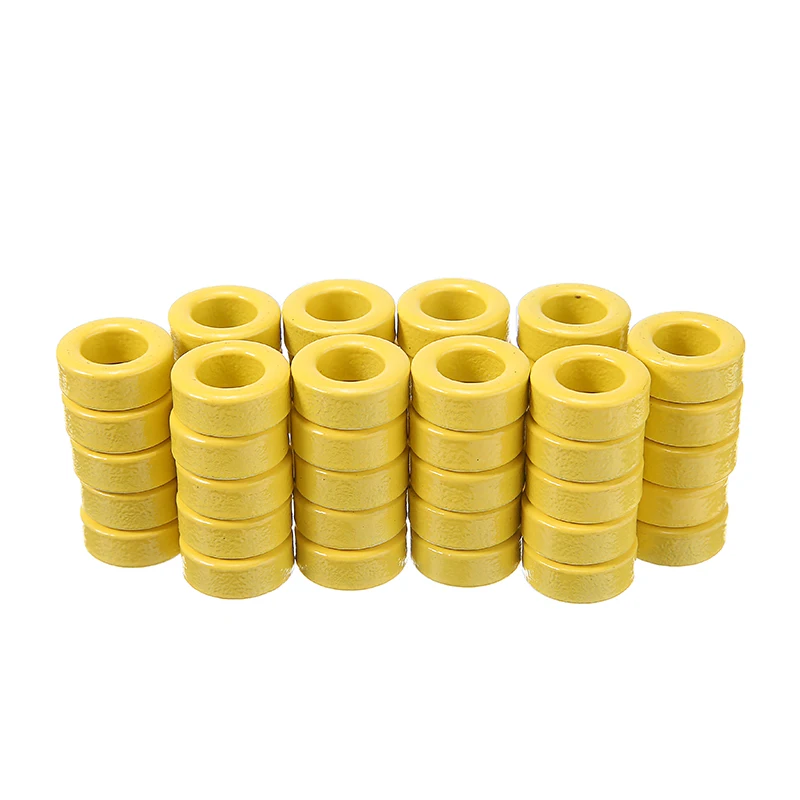 50 шт. желтые и белые ферритовые сердечники диаметром 7 5 мм | Обустройство дома